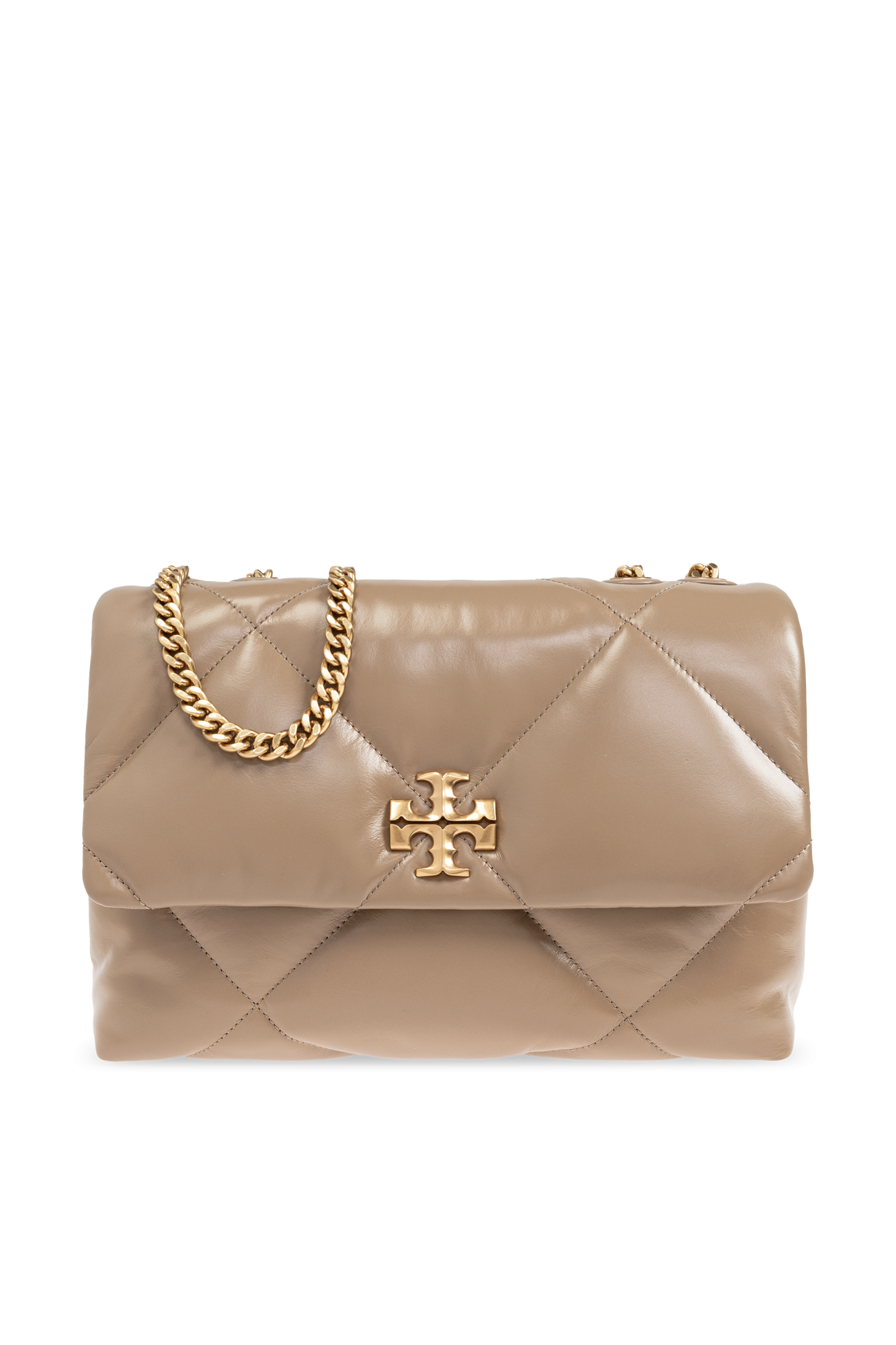 ショルダーバッグ・ポシェット TORY BURCH Women Shoulder Bags 154704 250 Beige Tory Burch Shoulder bag Kira Diamond | Women's Bags | Vitkac
